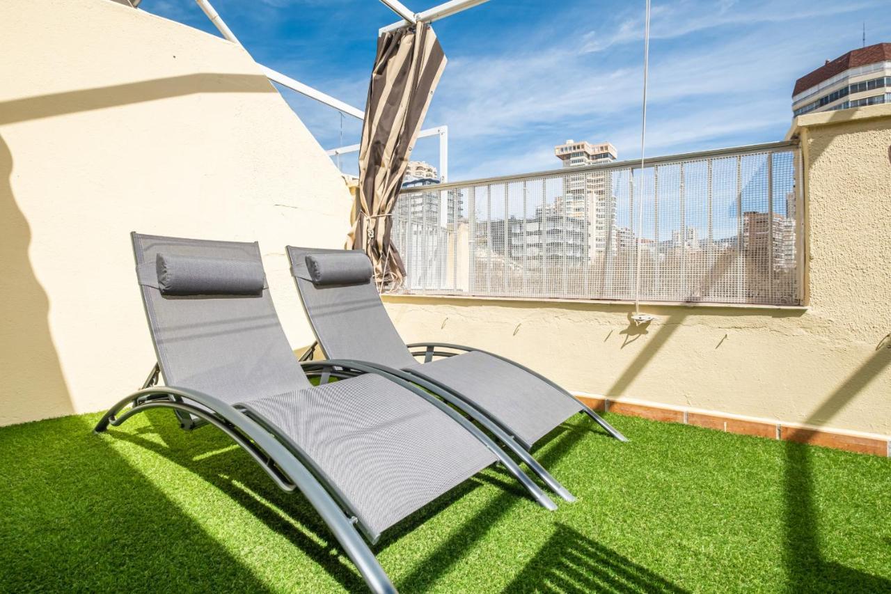 Penthouse Ancla 562 Levante Beach Бенидорм Экстерьер фото